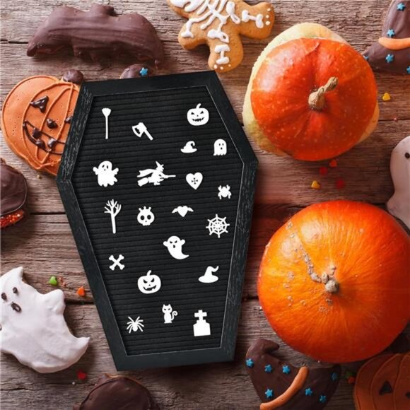 520 Characters Spooky Halloween Characters with Wooden Stand and Canvas Bag - Picture 2 of 7